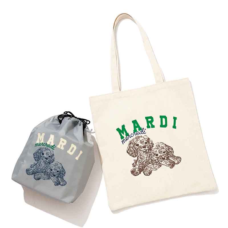 紗榮子ＸMardi Mercredi托特包＆保冷保溫束口袋